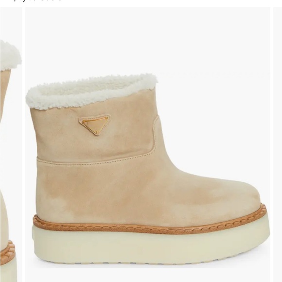 Prada Shearling Boot 40 - Picture 9 of 14